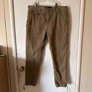 Publish Brand Tan Stretch Chino Jogger Pants "Today For Tommorow" Men's 36W